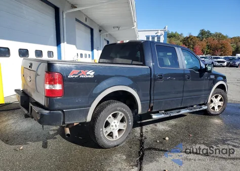 2007 Ford F150 Supercrew from USA, damaged, VIN 1FTPW14567FB78642
